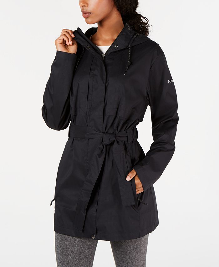 Columbia Women's Pardon My Trench Water-Resistant Rain Jacket & Reviews -  Jackets & Blazers - Women - Macy's