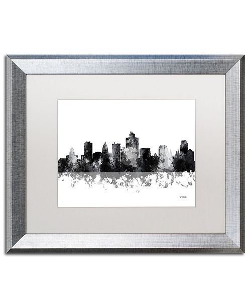 Trademark Global Marlene Watson Salt Lake City Utah Skyline Bg 1 Matted Framed Art 16 X 20 Reviews All Wall Decor Home Decor Macy S
