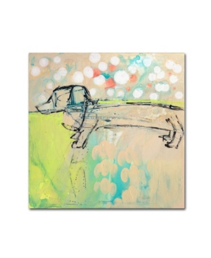 Trademark Global Wyanne 'dachshund' Canvas Art In Multi