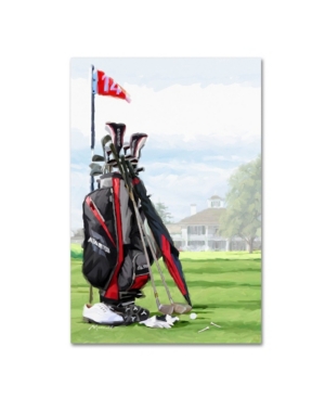 Trademark Global The Macneil Studio 'golfbag' Canvas Art In Multi