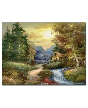Trademark Global Rio 'tranquility' Canvas Art In Multi