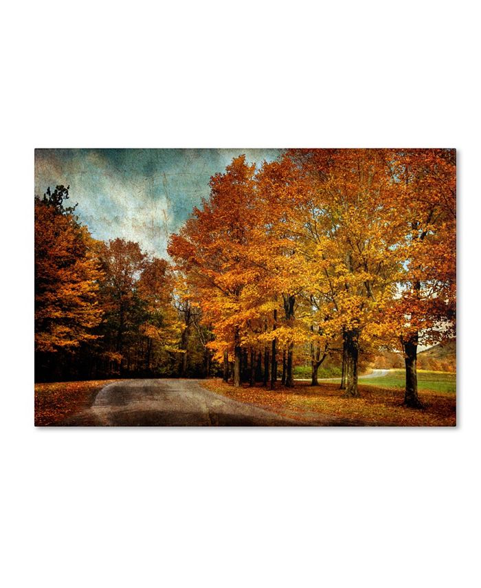 Trademark Global Lois Bryan 'Autumn Scene' Canvas Art - 32