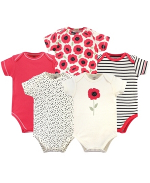 Touched By Nature Baby Organic Cotton Bodysuit 5 Pack