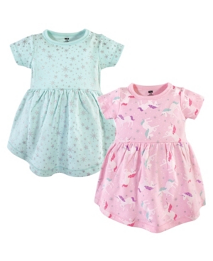 Hudson Baby Cotton Dress 2 Pack 2T-5T