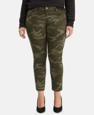 levi's camo skinny jeans