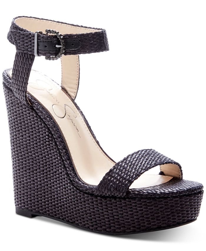 Jessica Simpson Taery Platform Wedge Sandals Macy s