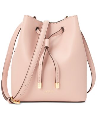 macys ralph lauren bucket bag