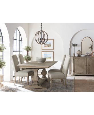 Rachael Ray Monteverdi Dining Furniture, 5-Pc. Set (Table & 4 Upholstered Side Chairs)