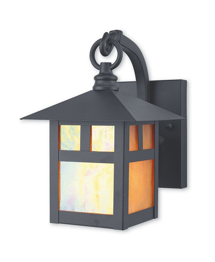 Livex - Montclair Mission 1-Light 8.5" Outdoor Wall Lantern