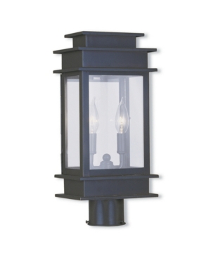 Livex Princeton 2-Light Small Outdoor Post Lantern