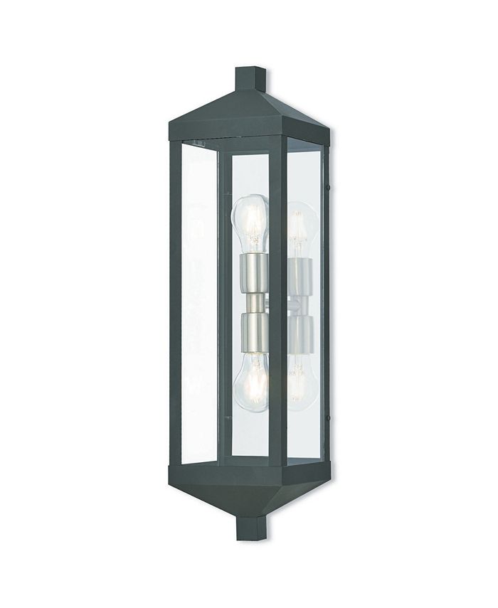 Livex - Nyack 2-Light Outdoor Wall Lantern