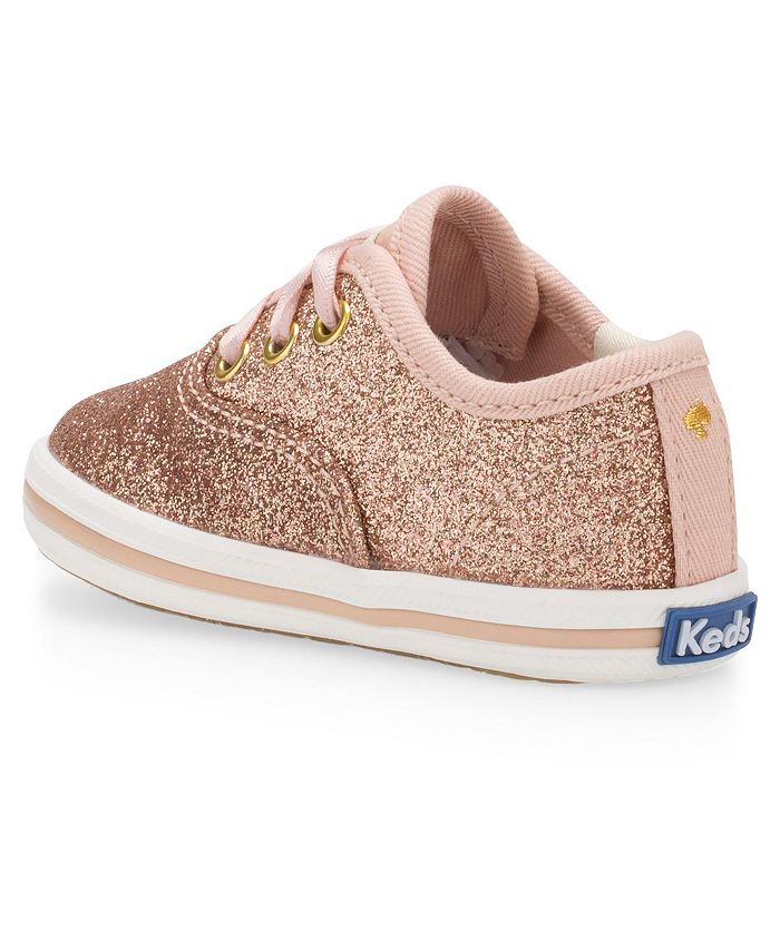 Keds Baby Girls Keds x Kate Spade Champion Glitter Crib Sneaker Macy's