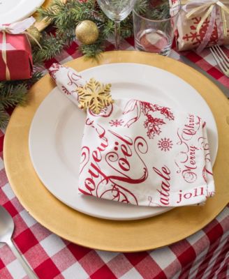 Checkers Tablecloth 60" x 120"