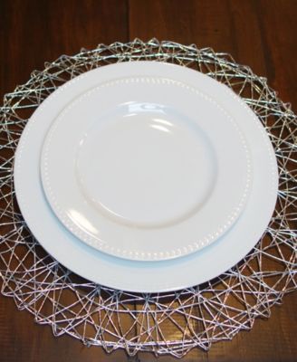 Woven Paper Round Placemat, Set of 6