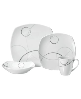 Mikasa - Geometric Circles 4 Piece Place Setting