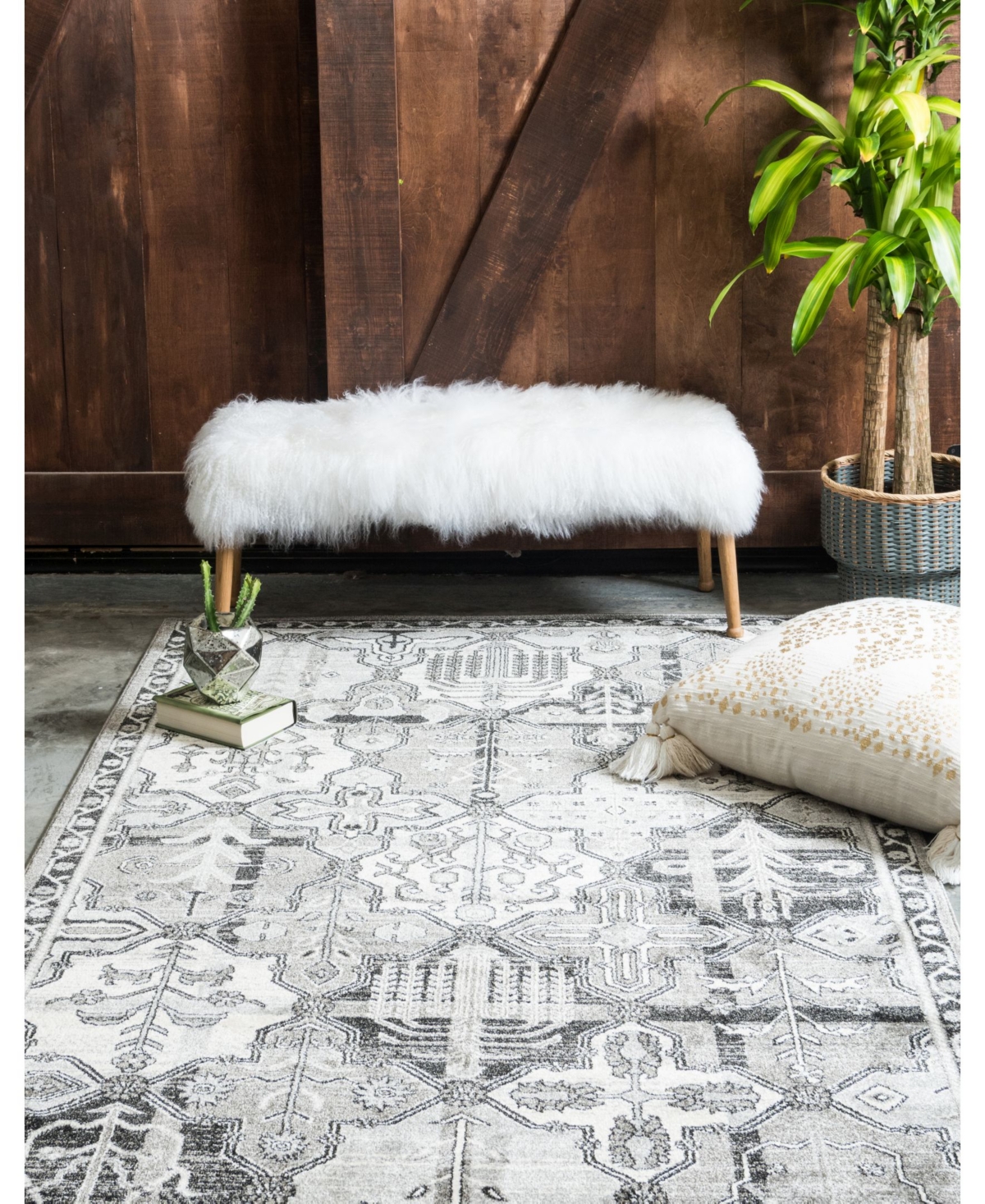 Bayshore Home Aldrose Ald1 10' Area Rug