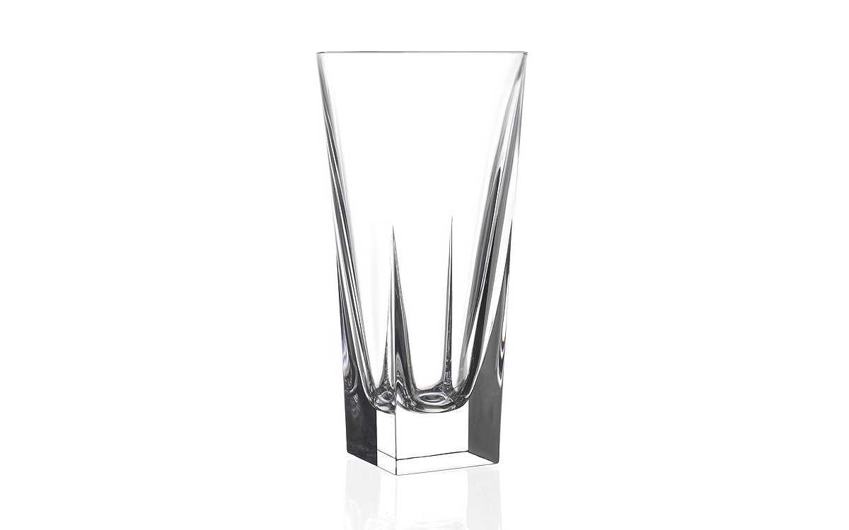 Lorren Home Trends Rcr Fusion Crystal Highball Glass Set Of 6 In Clear