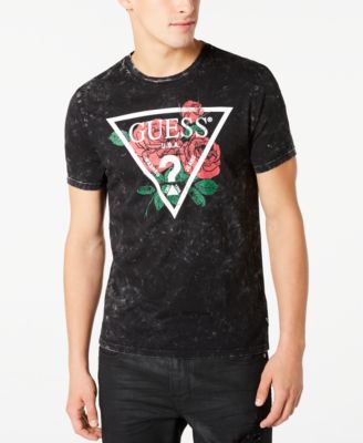 guess rose shirt