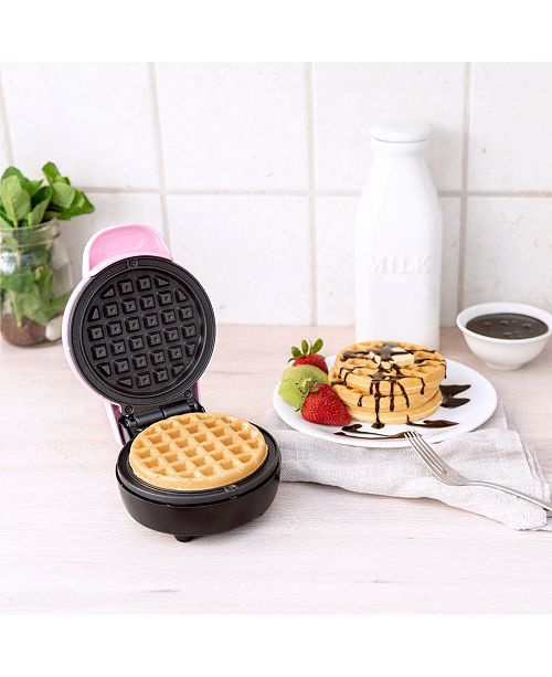 Bella Mini Waffle Maker Pink Reviews Small Appliances Kitchen