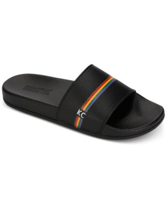 Sandália Slide Kenneth Cole REACTION | Masculina | Tela Acolchoada | Conforto E Estilo