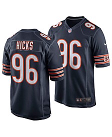 Men's Akiem Hicks Chicago Bears Game Jersey