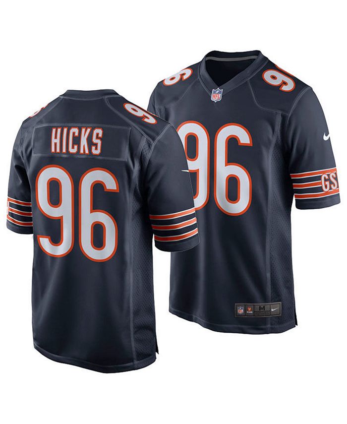 Nike Men's Akiem Hicks Chicago Bears Game Jersey - Macy's