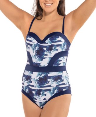 compression one piece bathing suit