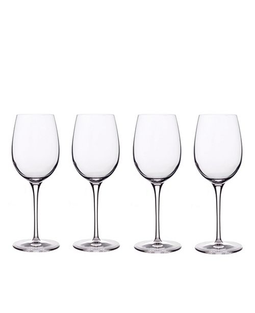 Luigi Bormioli Glassware, Set of 4 Crescendo Chardonnay Glasses & Reviews Glassware Dining