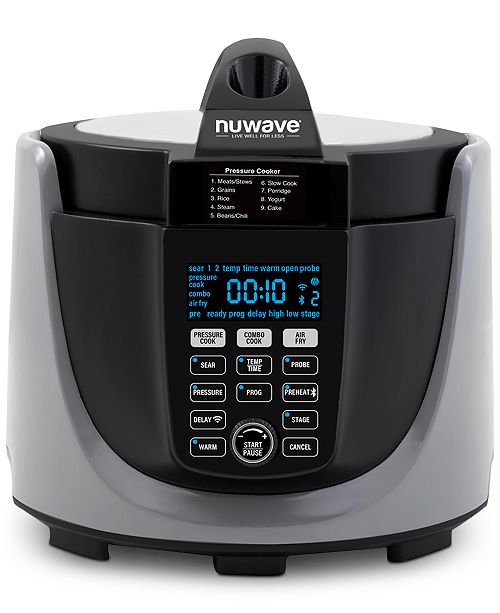 NuWave 33801 Duet Pressure Cooker & Air Fryer Combo & Reviews Small Appliances Kitchen Macy's
