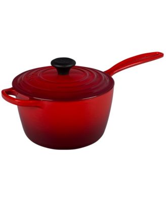 2.25 Quart Enameled Cast Iron Saucepan with Lid