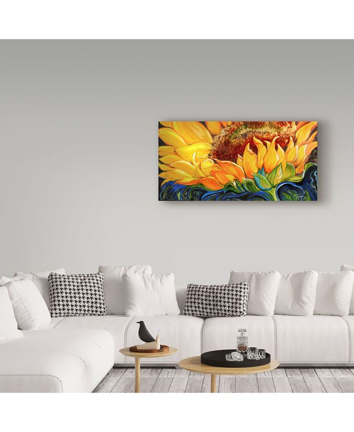 Trademark Global Marcia Baldwin 'Sunflower Rise'N Shine' Canvas Art ...