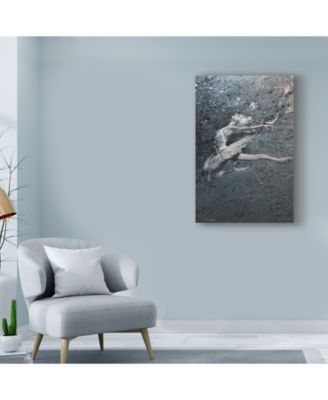 Trademark Global Michael Jackson 'Abstract Dancer' Canvas Art - 30" x 47"