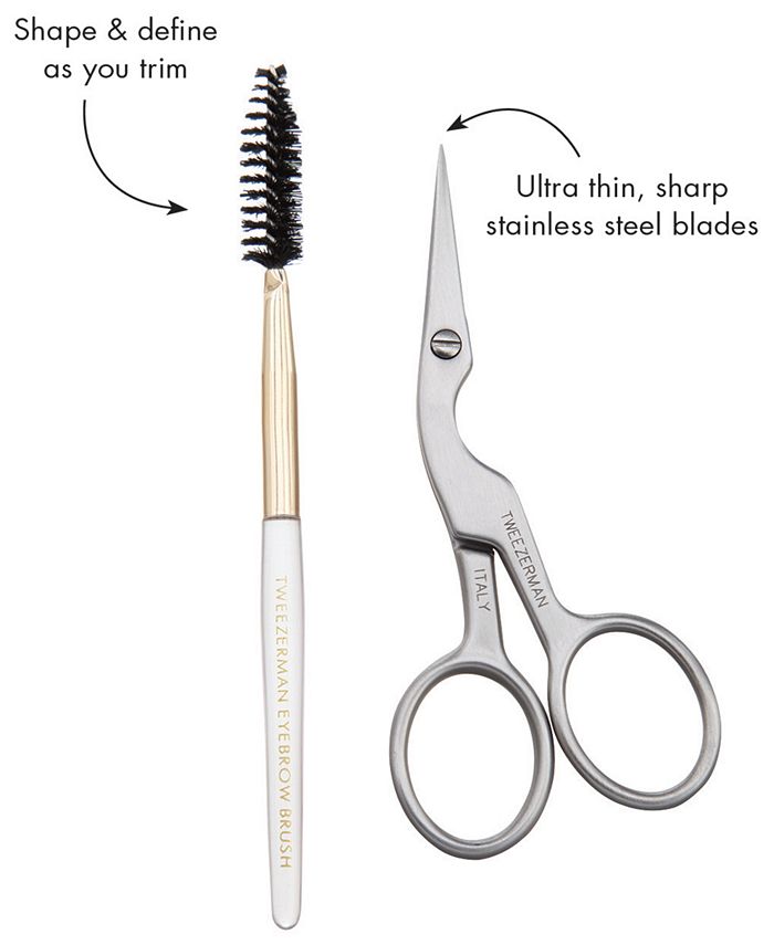 Tweezerman Brow Shaping Scissors & Brush Macy's