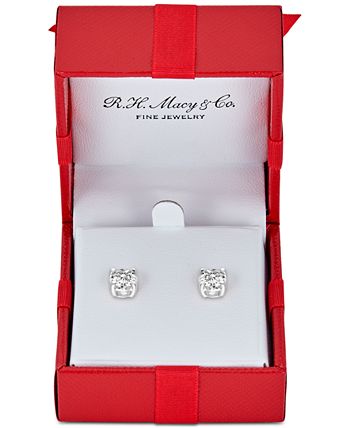 Macy's - Diamond Stud Earrings (3/4 ct. t.w.)