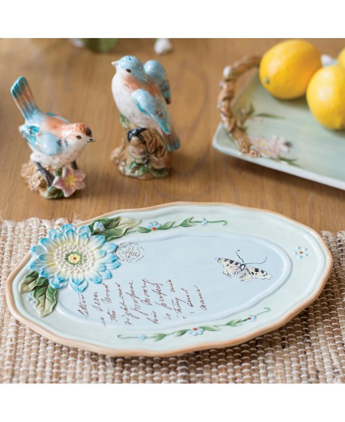 Calypso Fruit Handled Serving Tray by Fitz & Floyd | , Ltd Calypso Fruit Handled Serving Tray by Fitz & Floyd | , Ltd