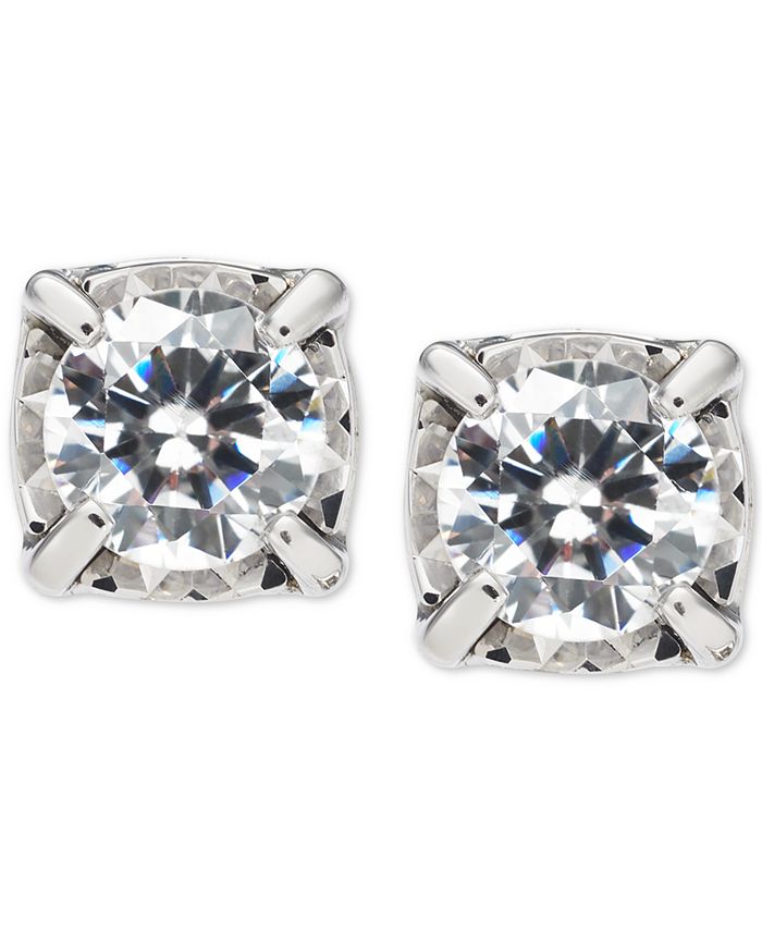 Macy's Diamond Stud Earrings (3/4 ct. t.w.) in 14k White Gold Macy's
