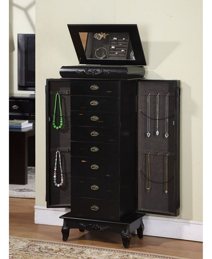 Nathan Direct Morris 8Drawer Jewelry Armoire Macy's