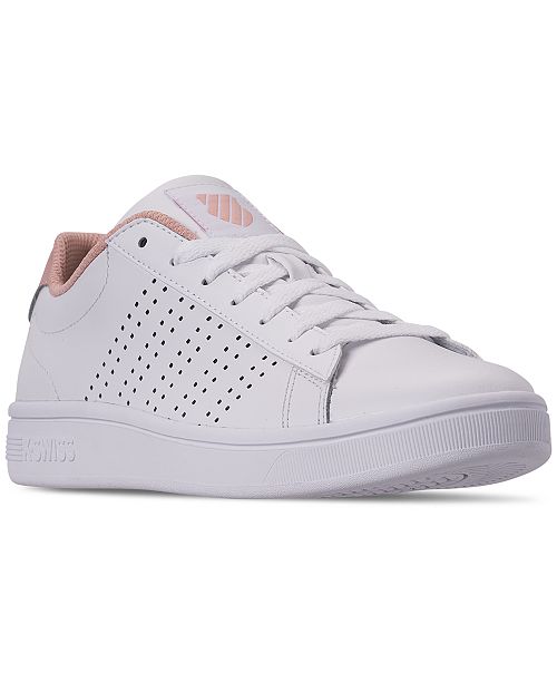 K Swiss Women S Court Casper Casual Sneakers From Finish Line Reviews Finish Line Athletic Sneakers Shoes Macy S
