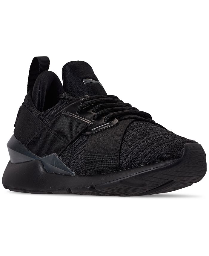 Puma Women s Muse Knit Casual Sneakers from Finish Line Macy s