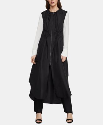 BCBGMAXAZRIA Sleeveless High-Low Jacket - Macy's