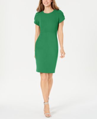 calvin klein green dress