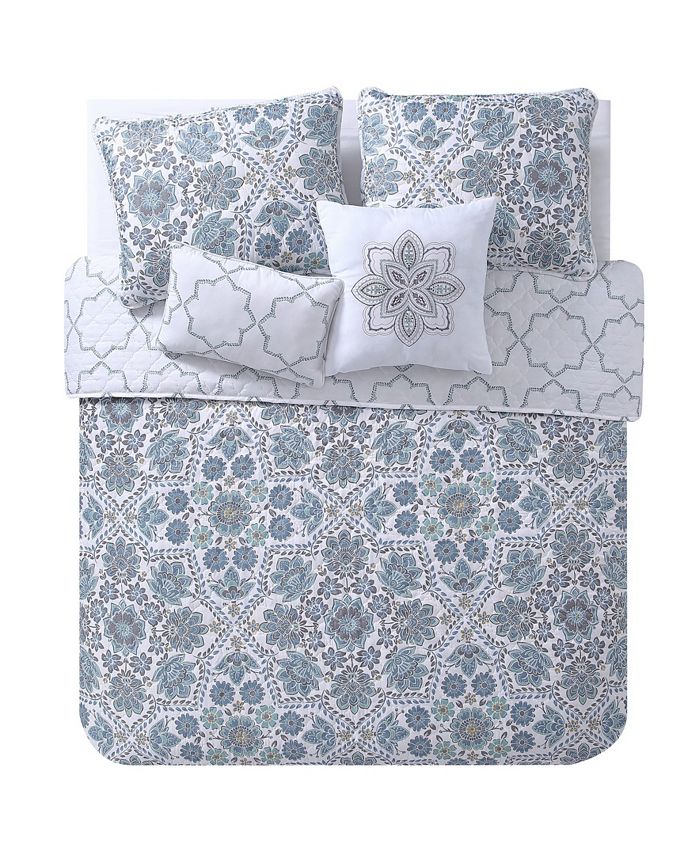 VCNY Home Anges 4-Pc. Twin XL Quilt Set - Macy's