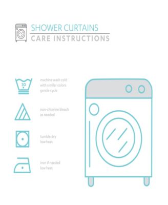 Linen Button Shower Curtain, 72" x 72"