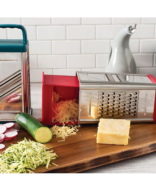 Rachael Ray Tools Gadgets Box Grater Red Reviews Kitchen Gadgets Kitchen Macy S
