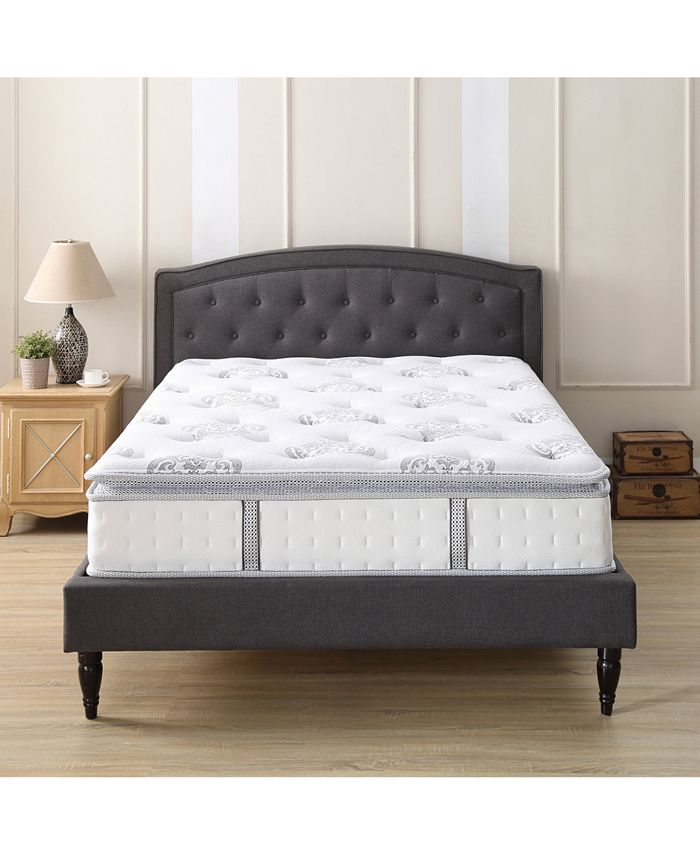 Sleep Trends Doran 12" Wrapped Coil Hybrid Pillow Top Mattress