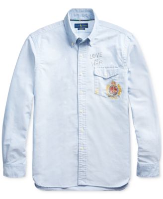 ralph lauren custom fit shirt mens