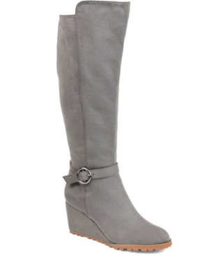 image of Journee Collection Women-s Comfort Extra Wide Calf Veronica Boot Women-s Shoes
