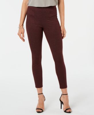Leggings A Vita Alta Ambiance Apparel In Cotone Jersey, Lunghezza Intera, Per Yoga E Tempo Libero - Foto 3
