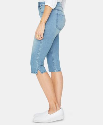 Nina Carter P230 Capri Skinny Fit jeansbroek voor dames, hoge taille