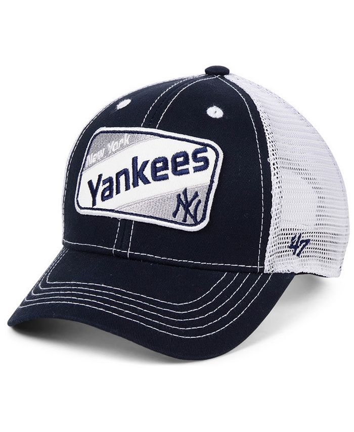 47 Brand New York Yankees MVP Snapback Cap - White